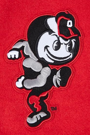 Pro Standard Mens College Classic Chenille Wool Varsity Jacket  OHIO STATE LG