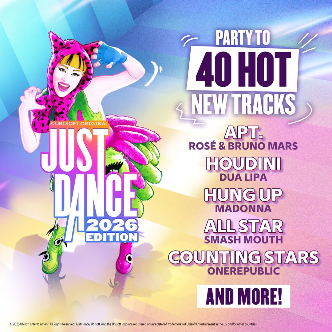 Just Dance 2026 Edition - Limited Edition, Nintendo Switch (Code in Box)