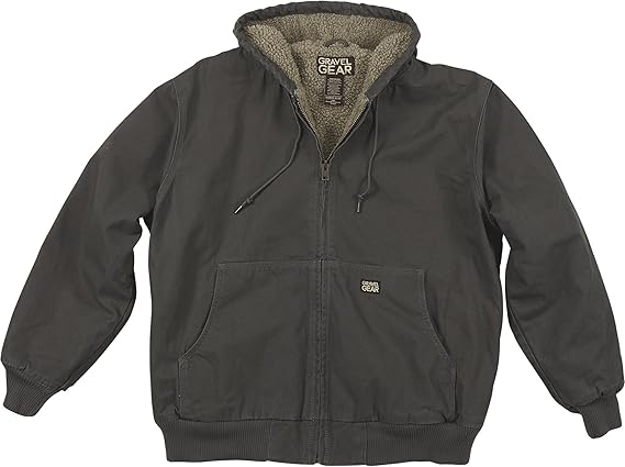 Sherpa-Lined Tundra Jacket - Gray,2XL