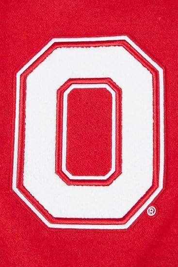 Pro Standard Mens College Classic Chenille Wool Varsity Jacket  OHIO STATE LG
