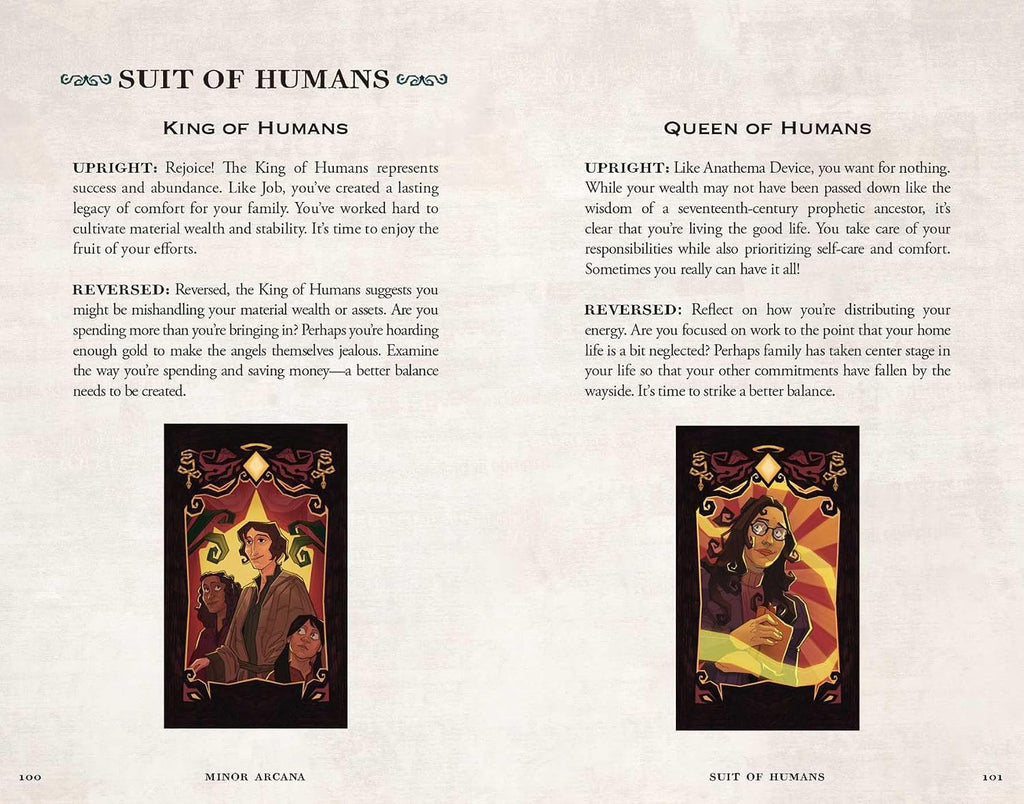 Good Omens Tarot Deck and Guidebook