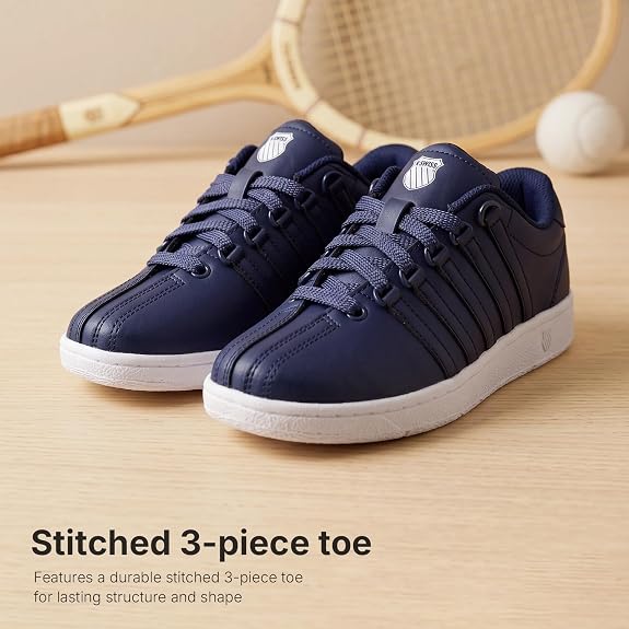 K-Swiss Kid's Classic VN Sneaker (Size : 2.5M)