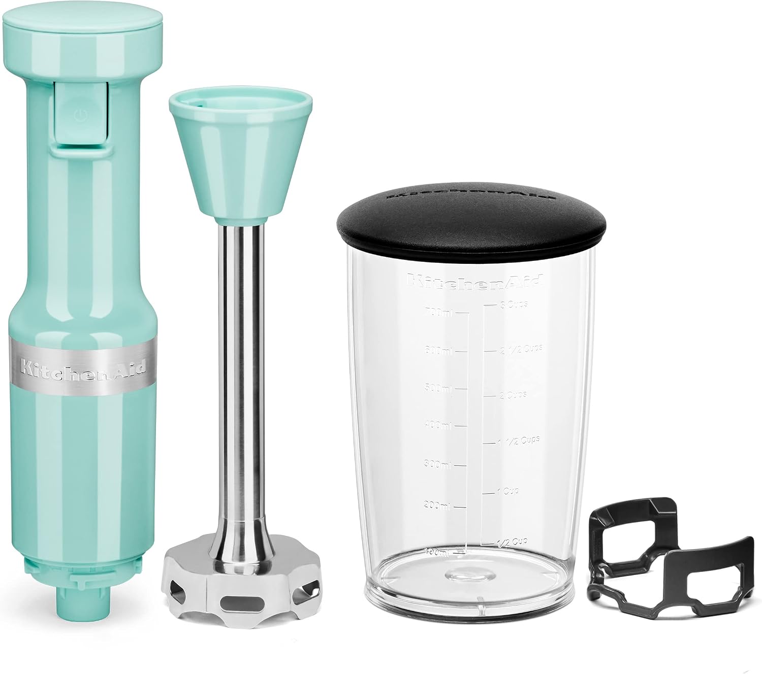 KitchenAid Variable Speed Corded Hand Blender, KHBV53, Ice Blue