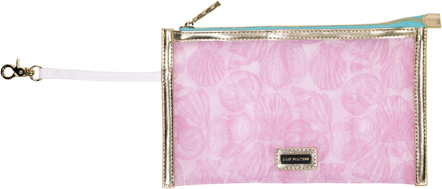 Lilly Pulitzer Beach and Picnic Cooler, Insulated Bag with Adjustable Shoulder Strap and Zipper, Soft Cooler