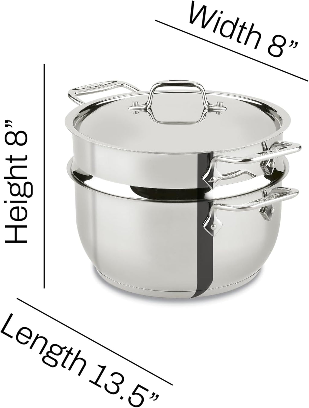 ALL-CLAD Stainless Steel 5QT Steamer Set