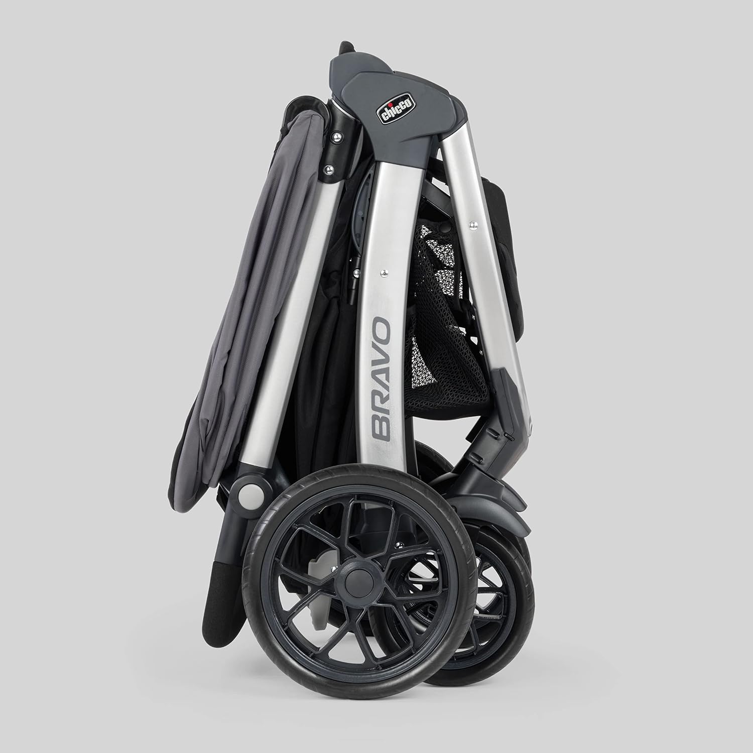 Chicco Bravo 3-in-1 Travel System, Quick-Fold Stroller with Car Seat