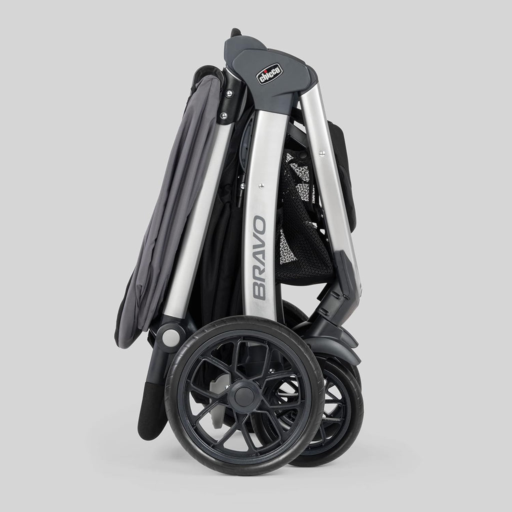 Chicco Bravo 3-in-1 Travel System w/KeyFit 30 Infant Car Seat & Base - Parker