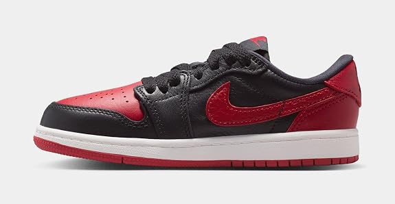 NIKE Little Kid's Jordan 1 Retro Low OG - Banned - PS - 12C