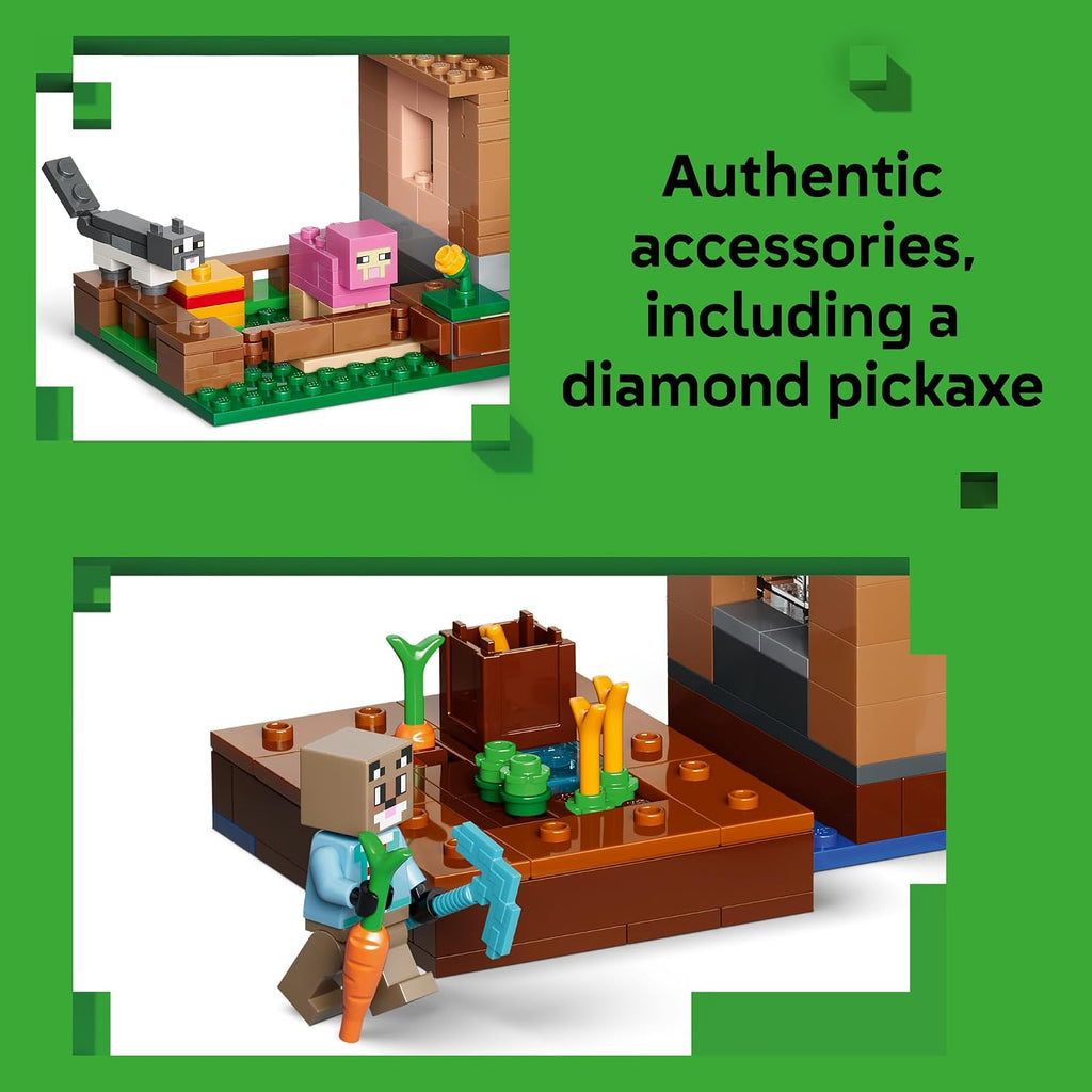 LEGO Minecraft Evoker Village Attack