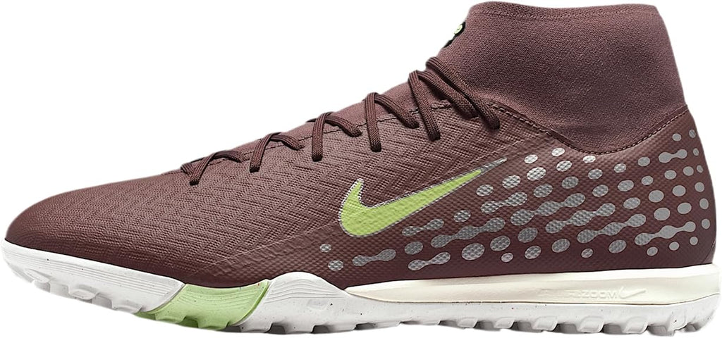 NIKE AZ Superfly 10 Academy KM TF in Plum Eclipse/Metallic Silver - Unisex M9.5/W11