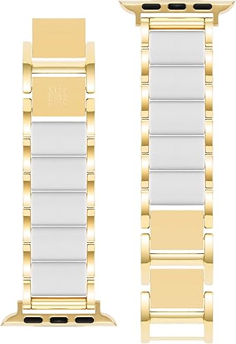 Anne Klein Rubberized Link Bracelet Band for (Not included Apple Watch®) (OPEN BOX)