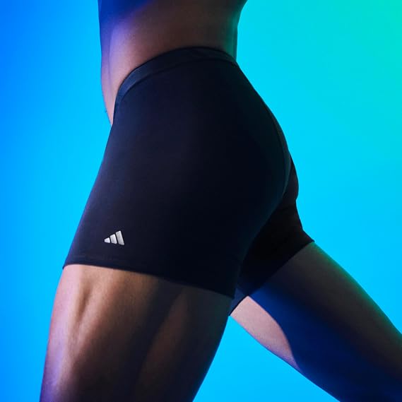 adidas Men's Luxe Comfort Boxer Brief Underwear 3-Pack Size XL