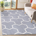 NEATIIP Moroccan Washable Area Rug 8x10 Non-Slip Accent Distressed Floor Carpet for Door Modern Geometric Mat Entryway Living Room Kitchen Dining Rugs Decor Grey
