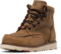 BRUNT Marin Unlined (Comp Toe) 6" Lightweight Safety Toe Wedge Work Boot - Size 9
