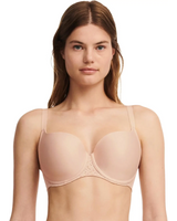 Chantelle Norah Open Neckline T-Shirt Bra (C13FN0-01N) - Nude - Size 32D