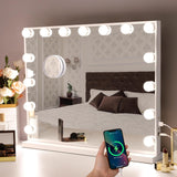 Hansong Vanity Mirror with Lights White (NEW, OPEN BOX)