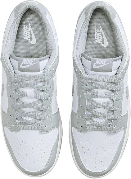Nike Men's Dunk Low Retro (White , Light Smoke Grey - Size 9)
