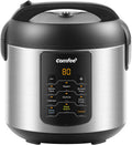 COMFEE' Rice Cooker with 6 Functions, 4-Cups Uncooked Rice