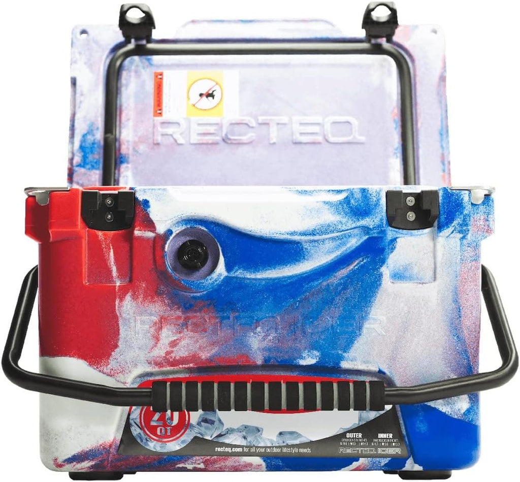 Recteq Icer 20 Qt Cooler Red/White/Blue