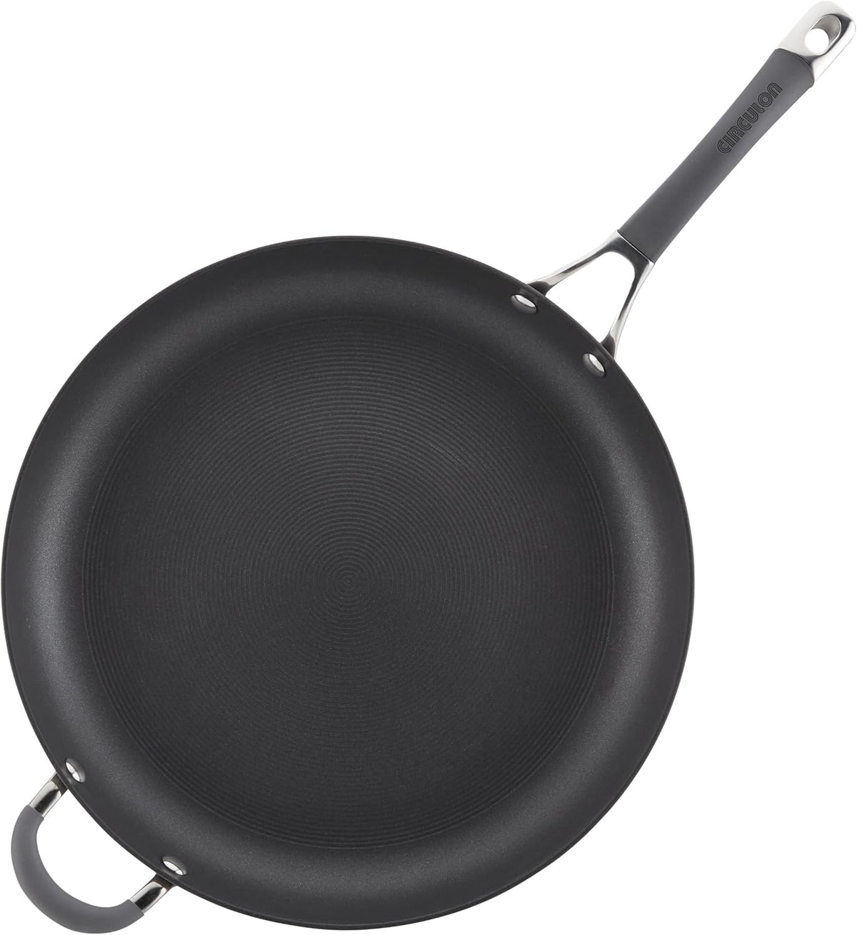 CIRCULON Radiance 14 in. Hard Anodized Frying Pan/Skillet With Helper - Model: 83906