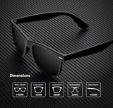 KALIYADI Polarized Sunglasses for UNISEX Matte Finish Sunglasses Mirror Lens UV Blocking (3 Pack) (NEW, OPEN BOX)