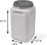 Mighty Tuff Airtight Dog Food Storage Container – 13 Gal, up to 54 lb. Capacity