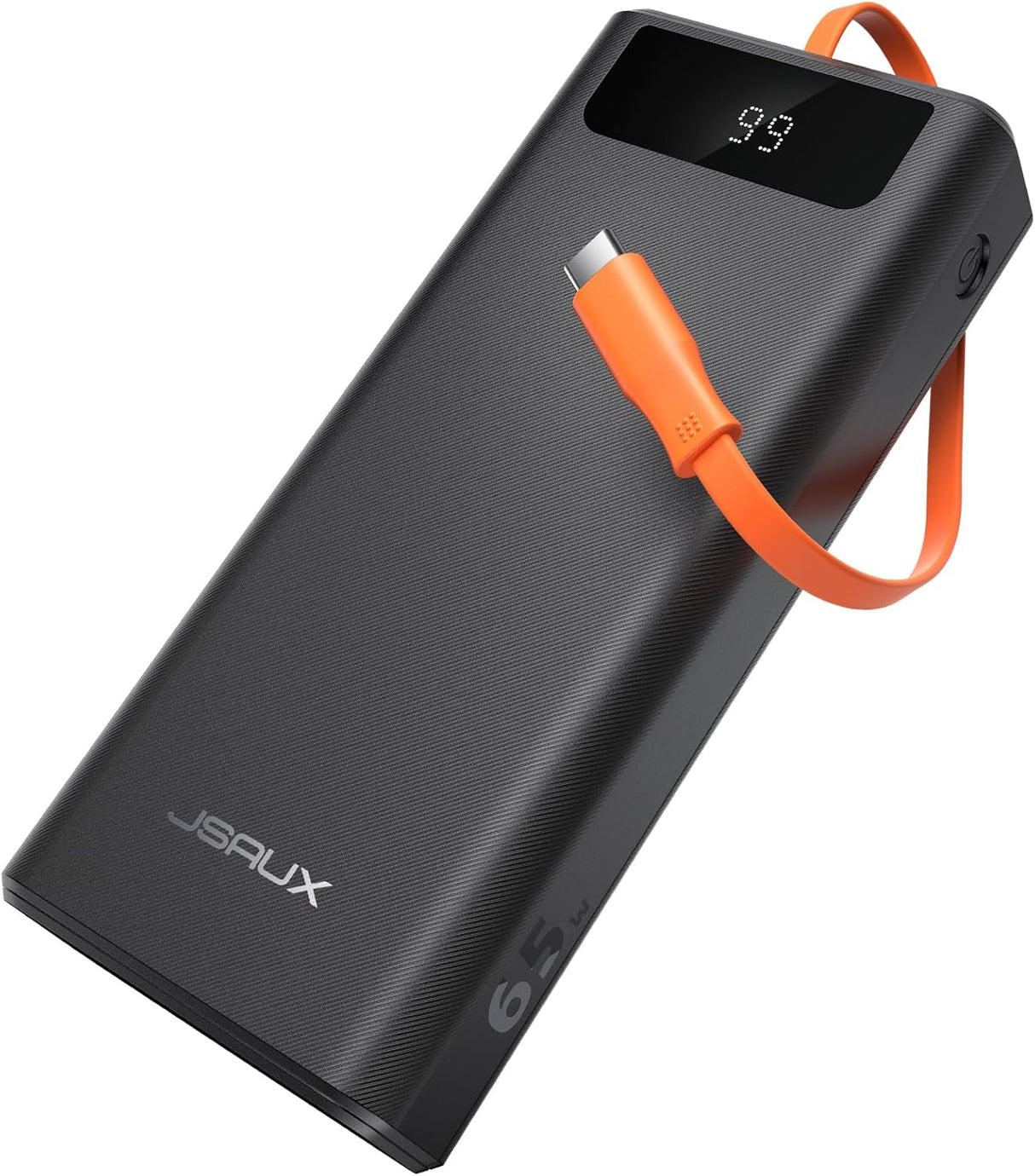 JSAUX Power Bank 20000mAh 65W with USB-C Charging Cable