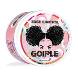 6- pk Goiple Edge Control Wax for Women Strong Hold Non-greasy, 4 OZ Edge Wax Styling Gel Sweet Peach Scent