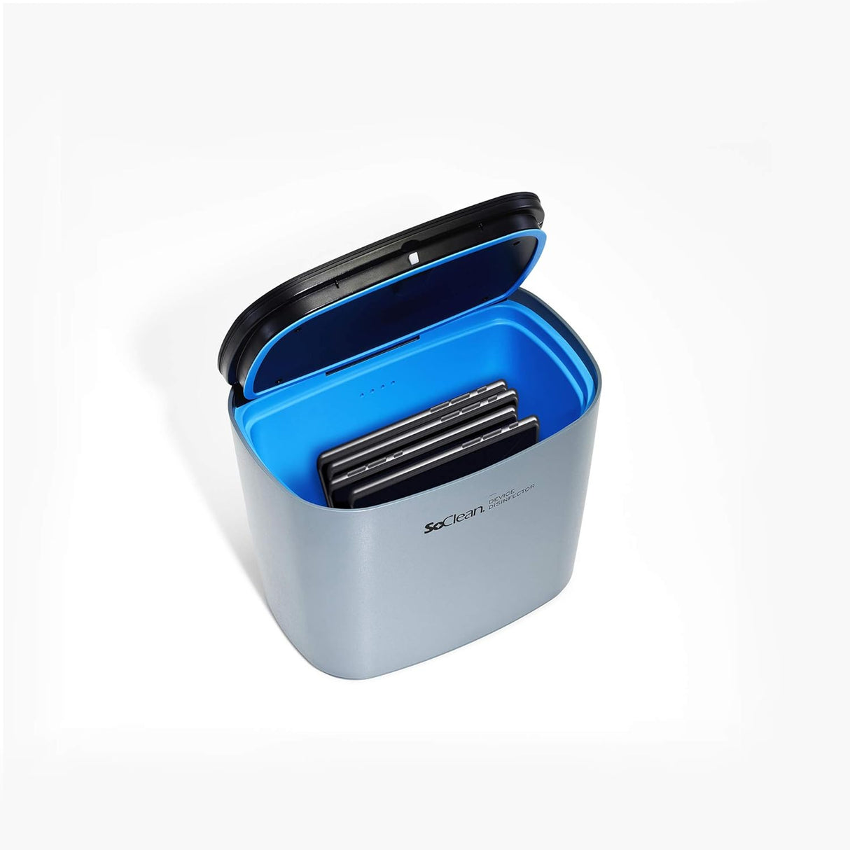 SoClean Disinfection Device for Smartphones and More | Kills 99.9% of Viruses and Bacteria On Everyday Items | Activated Oxygen Reaches Surfaces UV Light Can't