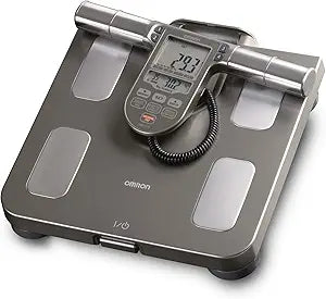 OMRON Body Composition Monitor & Scale – Track Skeletal Muscle Mass Loss/Gain, Weight (up to 330 pounds), Visceral Fat, BMI and More (Non-Bluetooth)