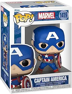 Funko Pop! Marvel: Holiday - Captain America (New, Open Box)