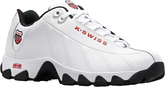 K-Swiss Men's ST329 CMF Sneaker, Wide Tennis Walking Shoes Leather Upper (Size: 13)