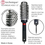 CRICKET Technique Thermal Hair Brush #350 1.5" Brush
