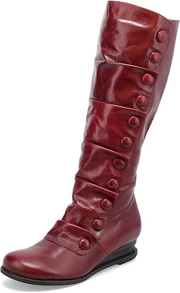Miz Mooz Bobbie Wide Calf Women's Mid-Calf Boot Size 6.5