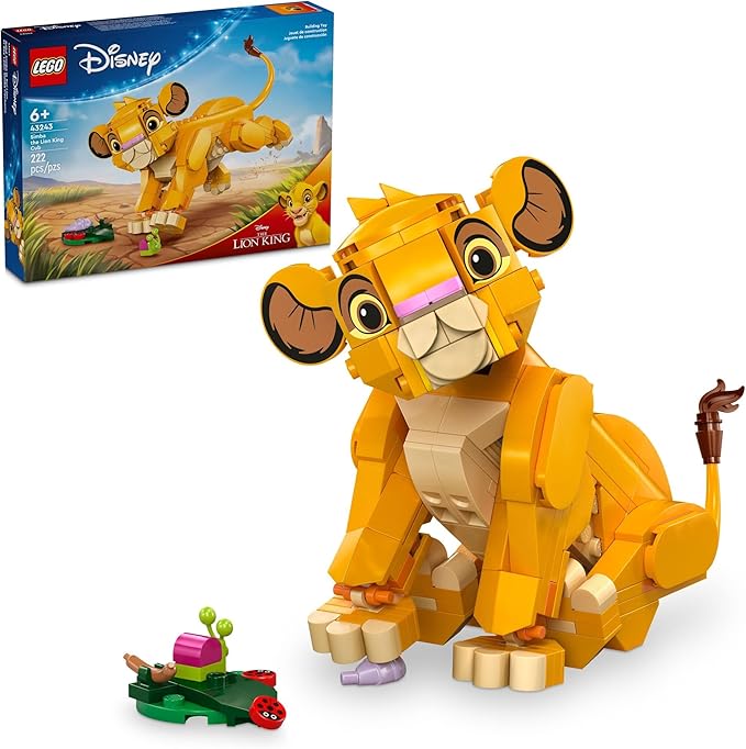 LEGO Disney Simba the Lion King Cub Disney Toy 43243