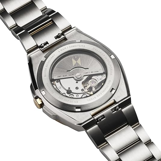 MVMT Odyssey Men’s Automatic Watch – Water Resistant, Self - Winding Mechanical Timepiece, Gift for Him