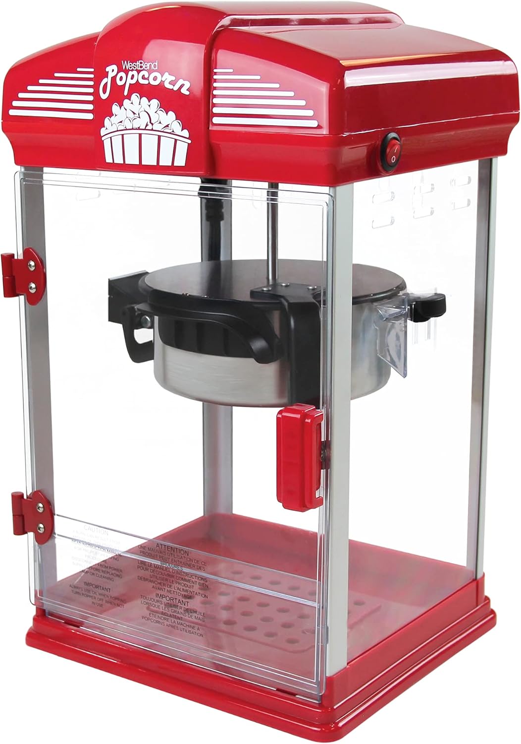 WestBend Theater Crazy Popcorn Machine-NEW