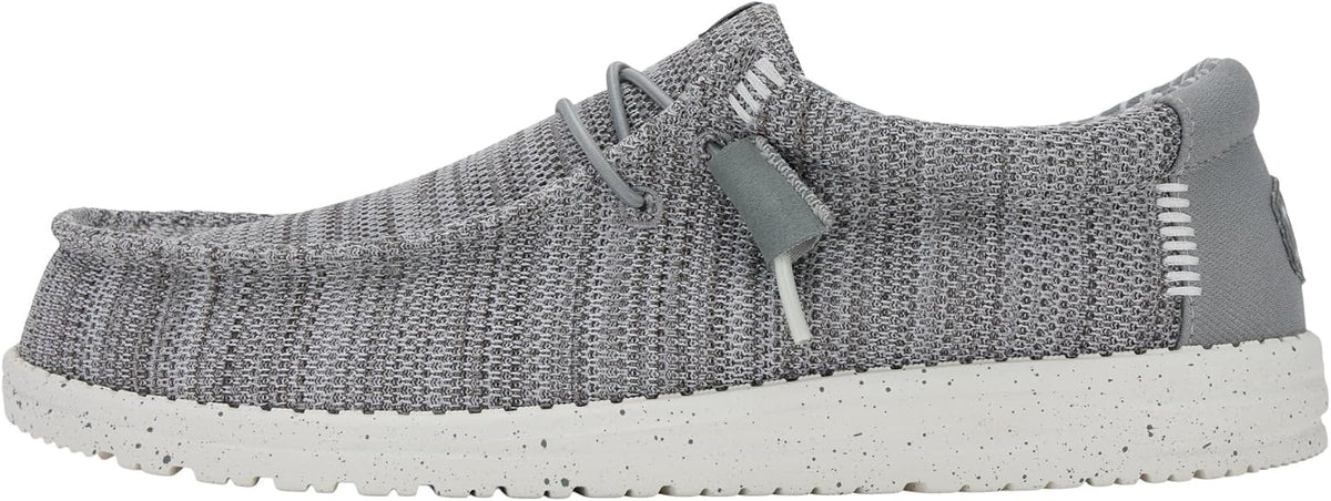HEYDUDE Men's Wally Stretch Sox Slip On Loafer | Breathable Mesh Shoe (Size: 9)
