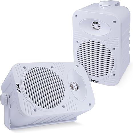 Pyle Indoor Outdoor Speakers Pair