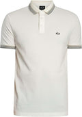 Armani Exchange Men's Short Sleeve Pique Slim Polo Shirt (Size: X-Large)