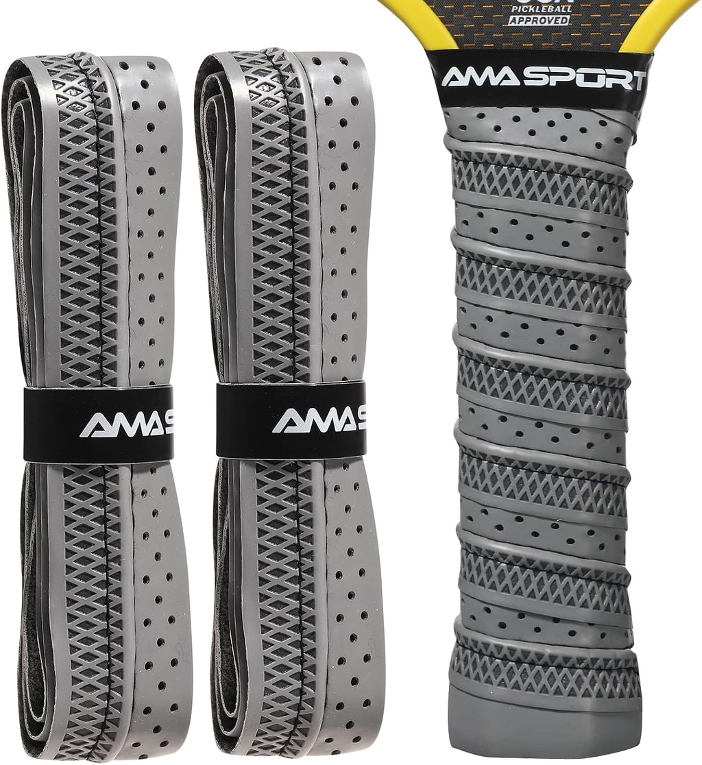 AMA SPORT Pickleball Paddle Grip Tape 2 Pack Pickleball Overgrip Replacement Grip Wrap