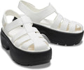 Crocs Adult Stomp Fisherman Sandal - Chalk - Women's 8/ Men's 6