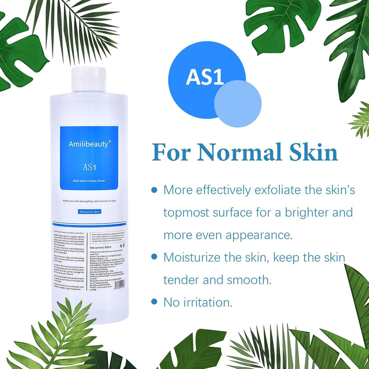 Hydrogen Oxygen 7 in1 Facial Care Machine with Serums 400ml AS1 SA2 AO3, Peeling Solution Salon, for Salon SPA Home Use