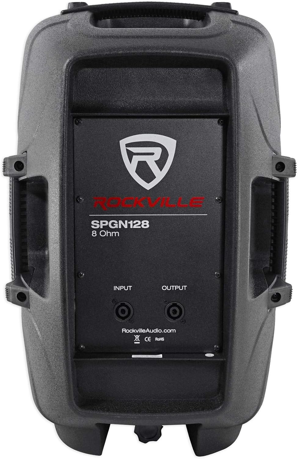Rockville SPGN128 12" Passive 2-Way DJ PA Speaker, 8 Ohm, ABS Cabinet