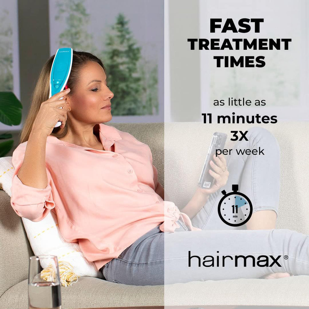 Hairmax Ultima 9 Classic LaserComb, FDA Cleared Red Light For Hair Regrowth