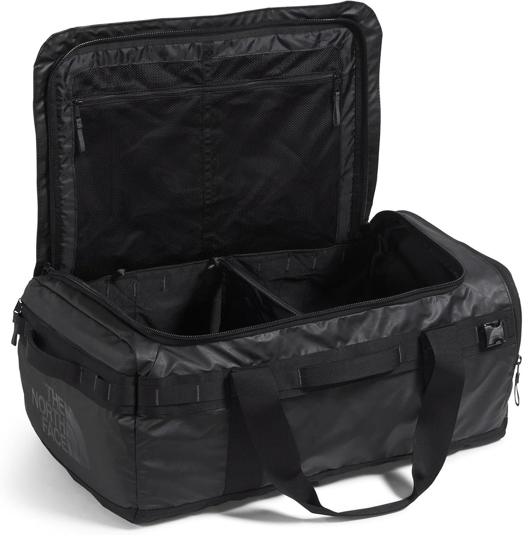 THE NORTH FACE Base Camp Voyager Duffel, TNF Black/Asphalt Grey, 62 Liter