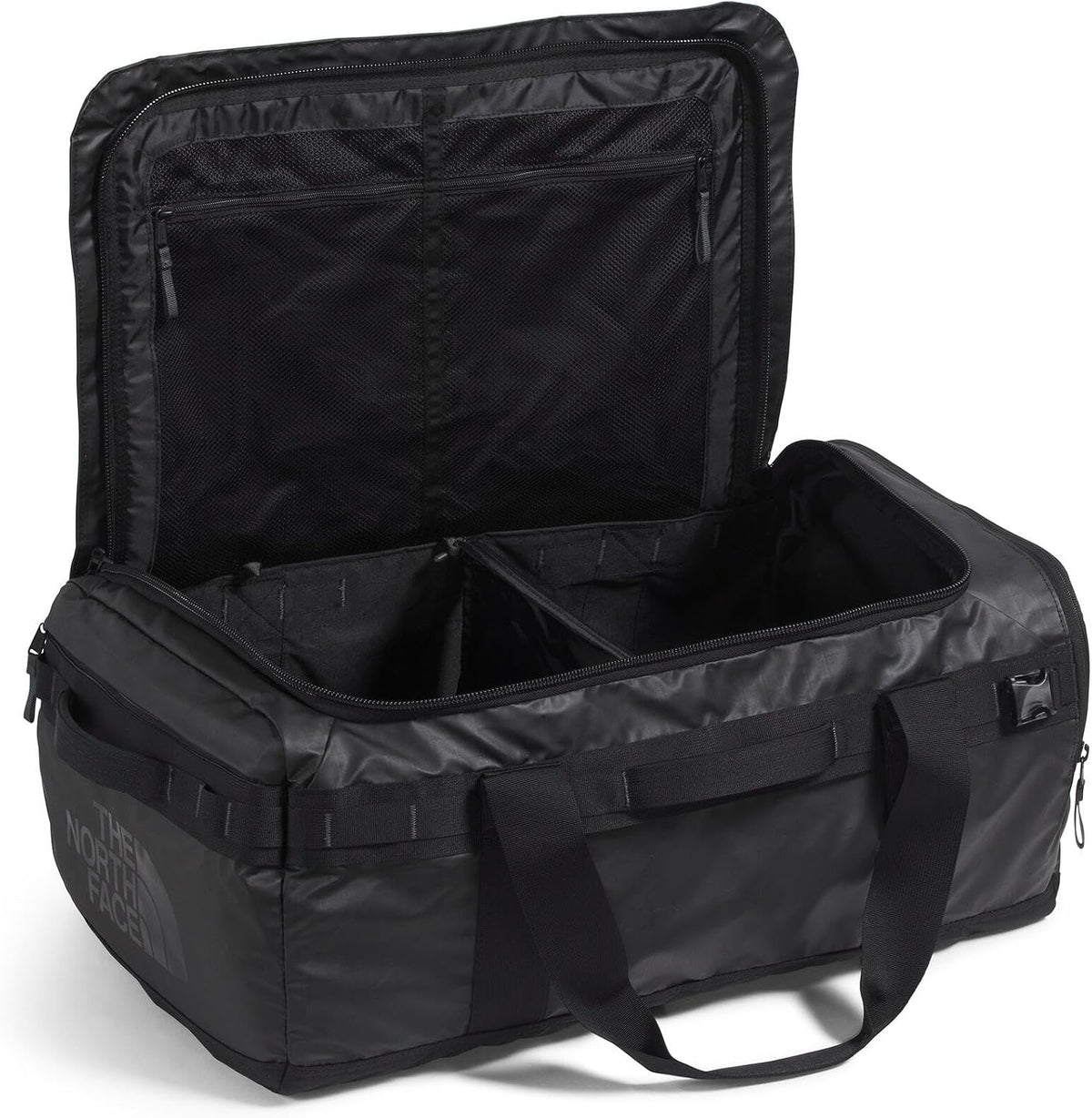 THE NORTH FACE Base Camp Voyager Duffel, TNF Black/Asphalt Grey, 62 Liter