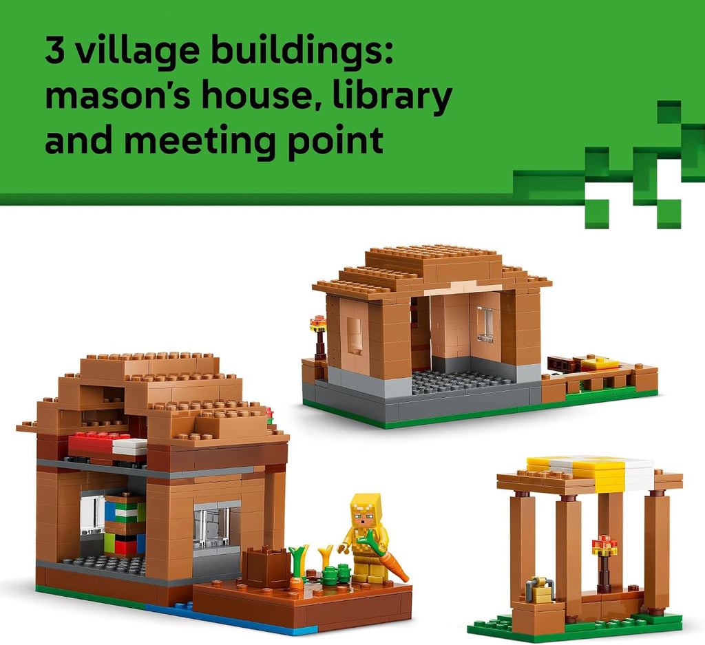 LEGO Minecraft Evoker Village Attack