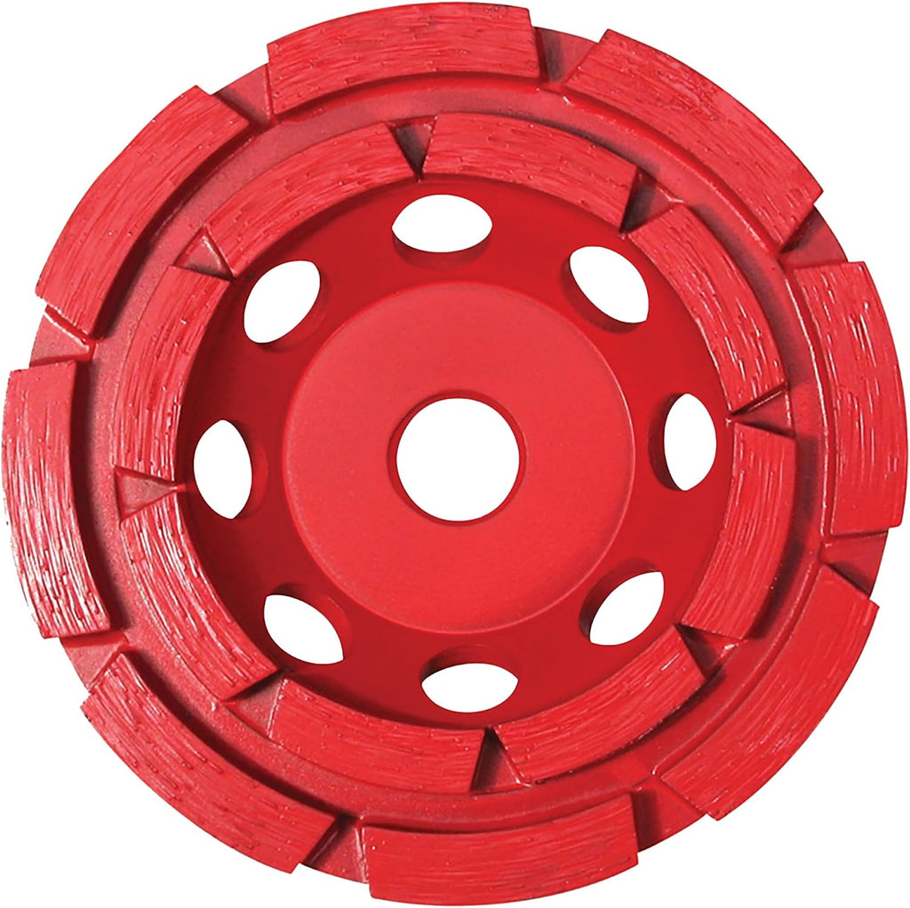 PEARL ABRASIVE CO. Pro-V 4" Double Row - Concrete/Masonry