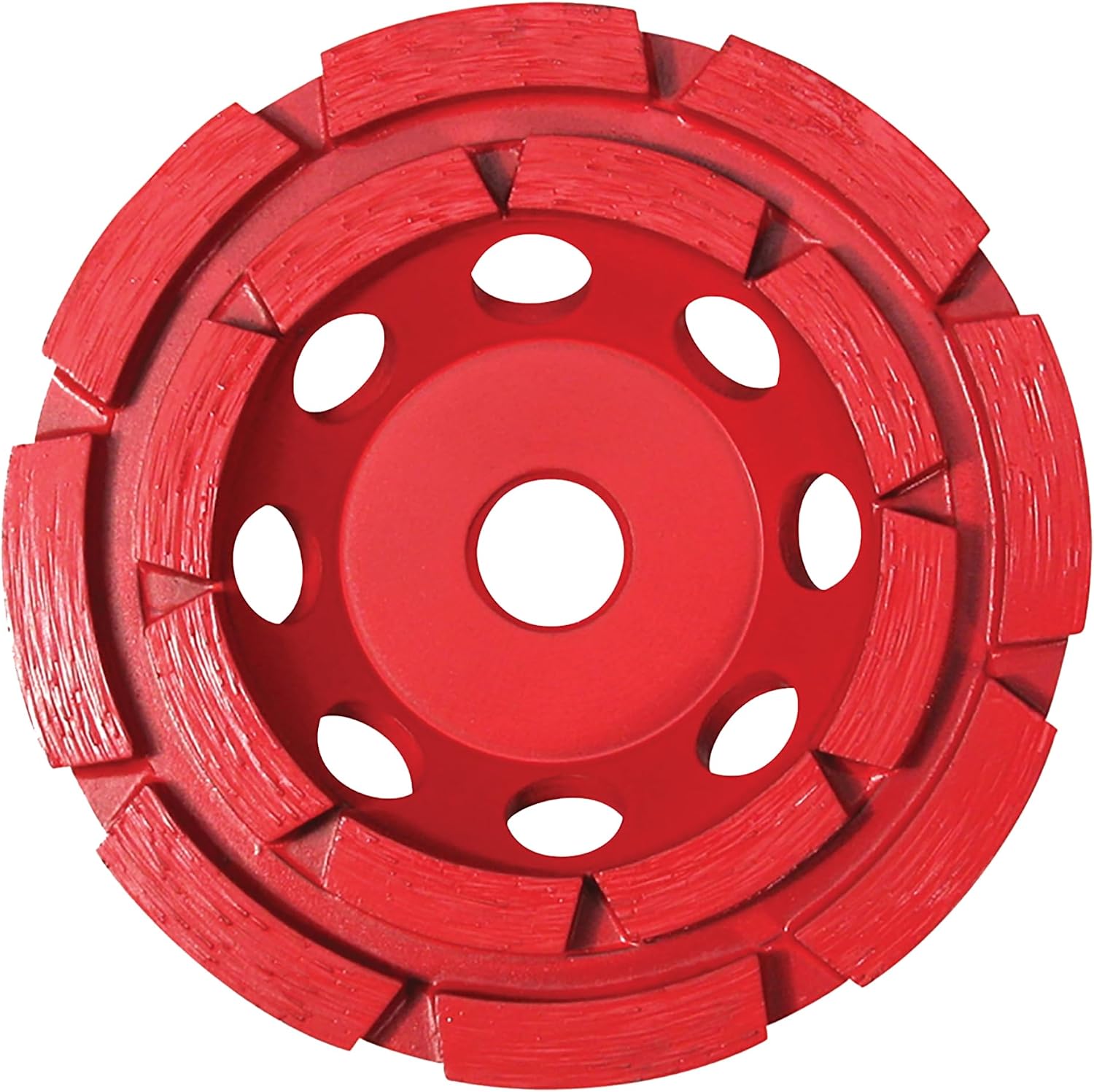 PEARL ABRASIVE CO. Pro-V 4" Double Row - Concrete/Masonry
